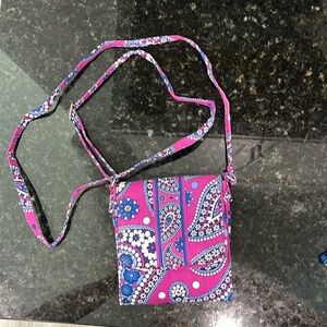 Vera Bradley Crossbody Wallet/Mini Purse